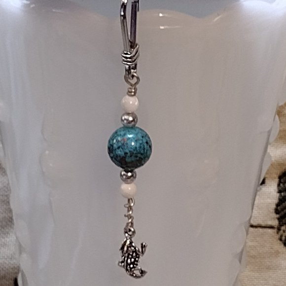 🖐Horned lizard Charmed Zipper Pull - Picture 1 of 5